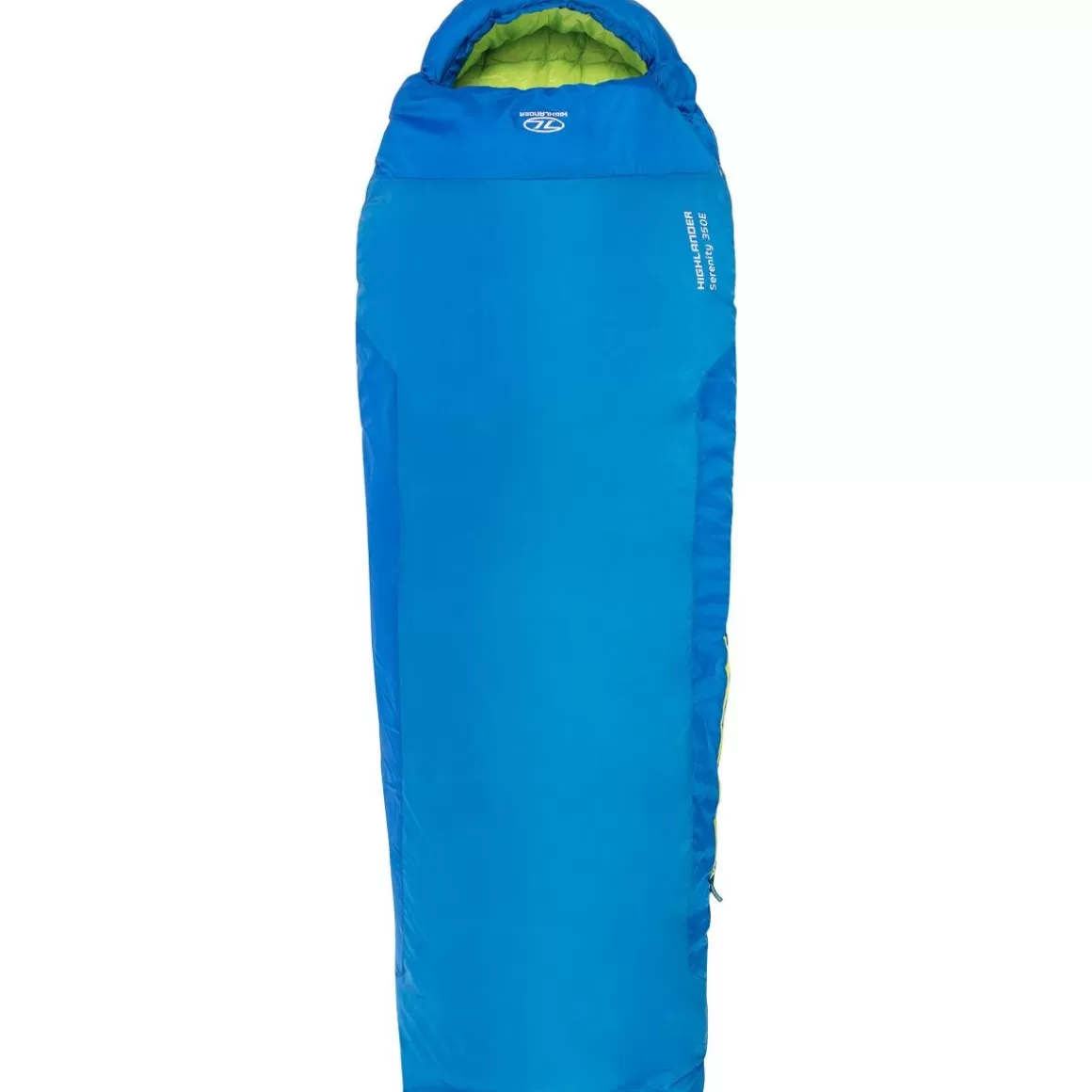 Highlander Sleeping Gear> Serenity 350 Envelope Sleeping Bag Blue