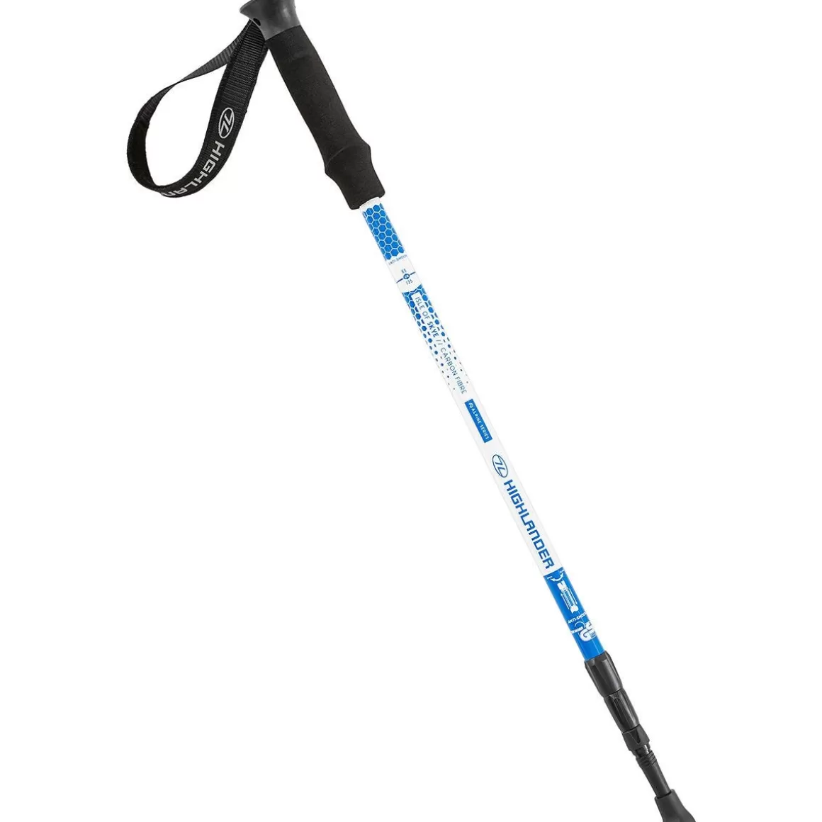 Highlander Walking Sticks> Skye Carbon Lite Walking Pole (Single)