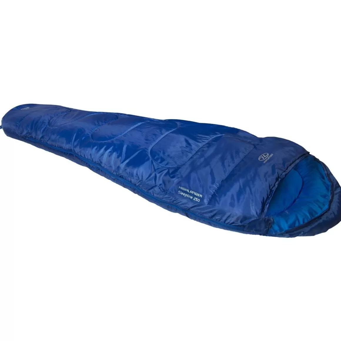 Highlander Sleeping Gear> Sleepline 250 Mummy Sleeping Bag Blue