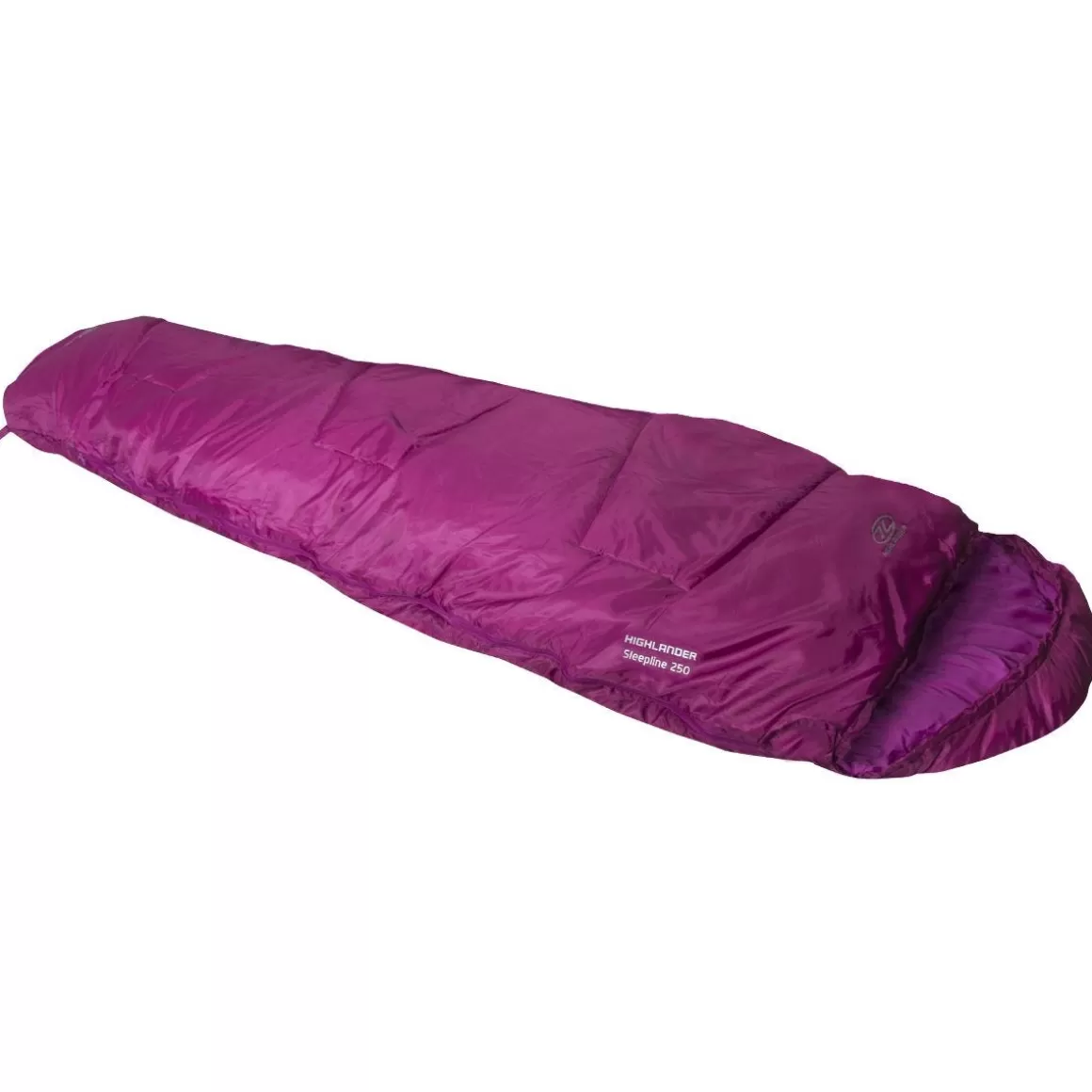 Highlander Sleeping Gear> Sleepline 250 Mummy Sleeping Bag Pink