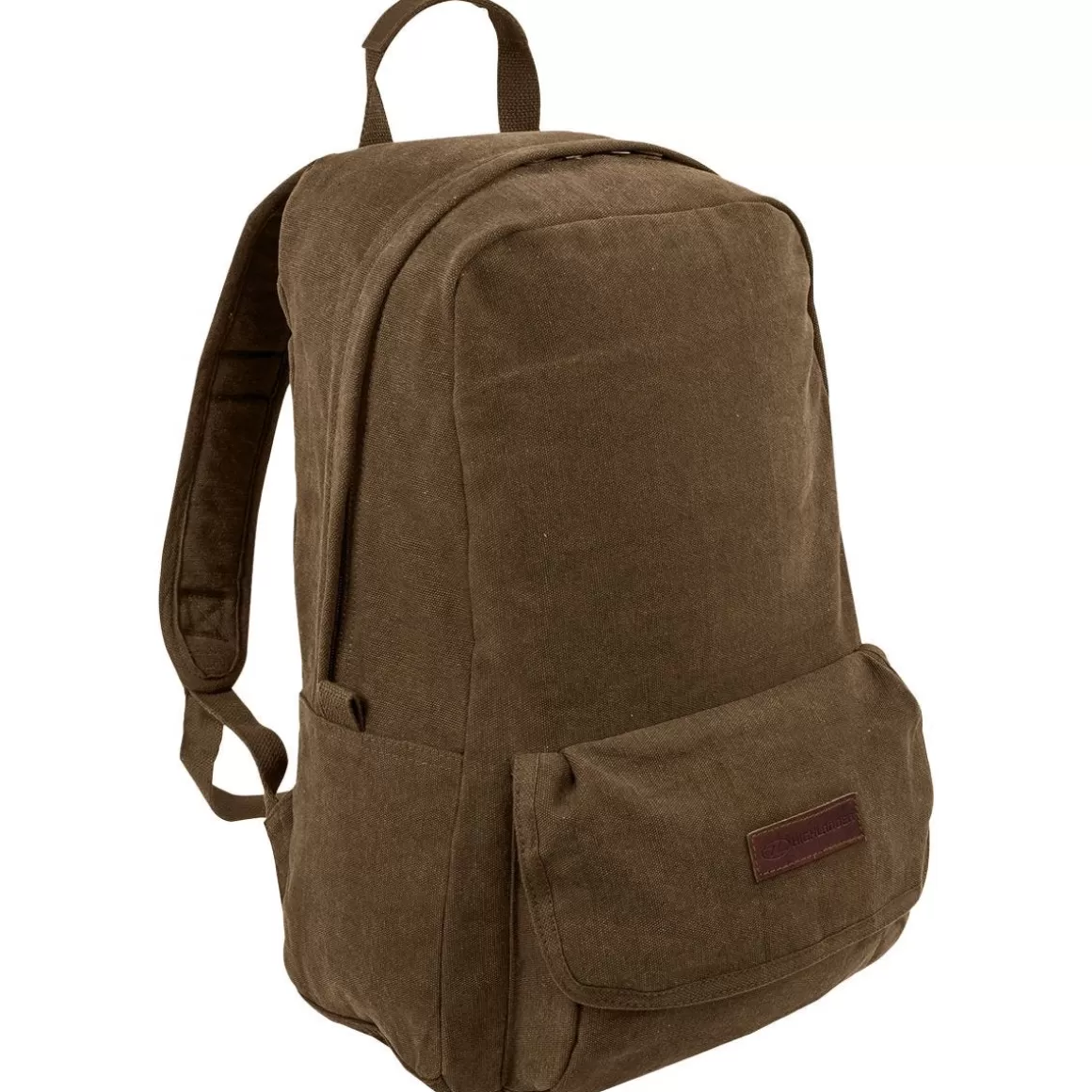 Highlander Backpacks & Rucksacks> Stirling Canvas Backpack 30L Brown