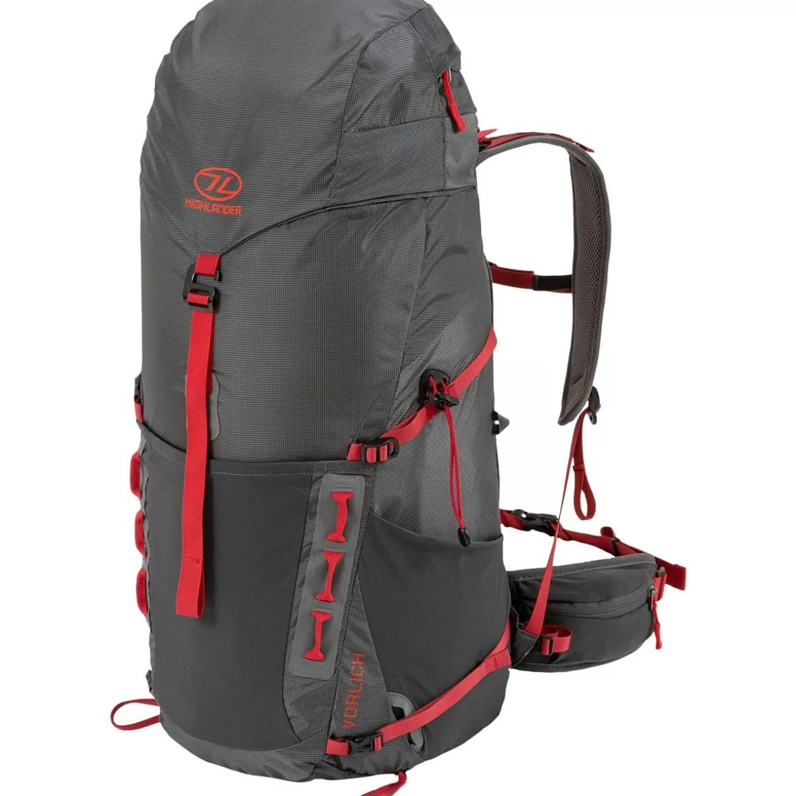 Highlander Backpacks & Rucksacks> Vorlich 40L Backpack Charcoal