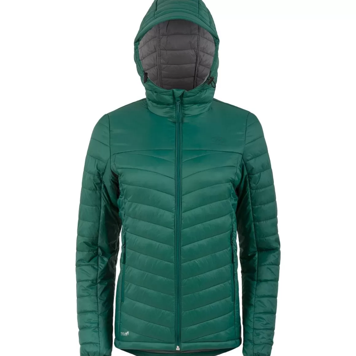 Wisport Jackets>Highlander Womens Lewis Insulated Jacket Forest Green