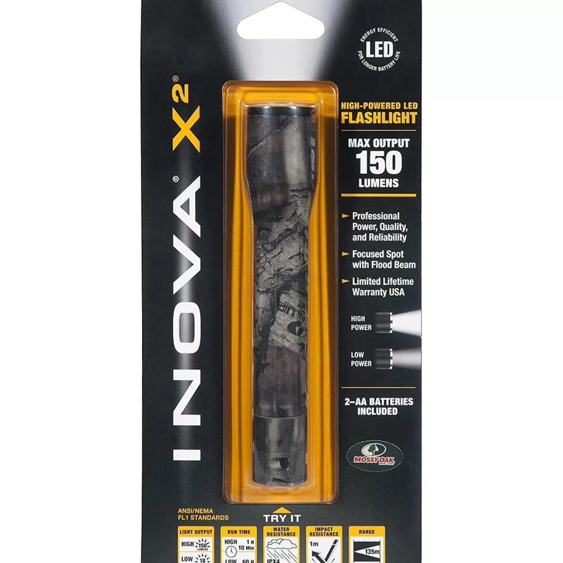 Inova Torches & Lighting> X2 Flashlight Mossy Oak