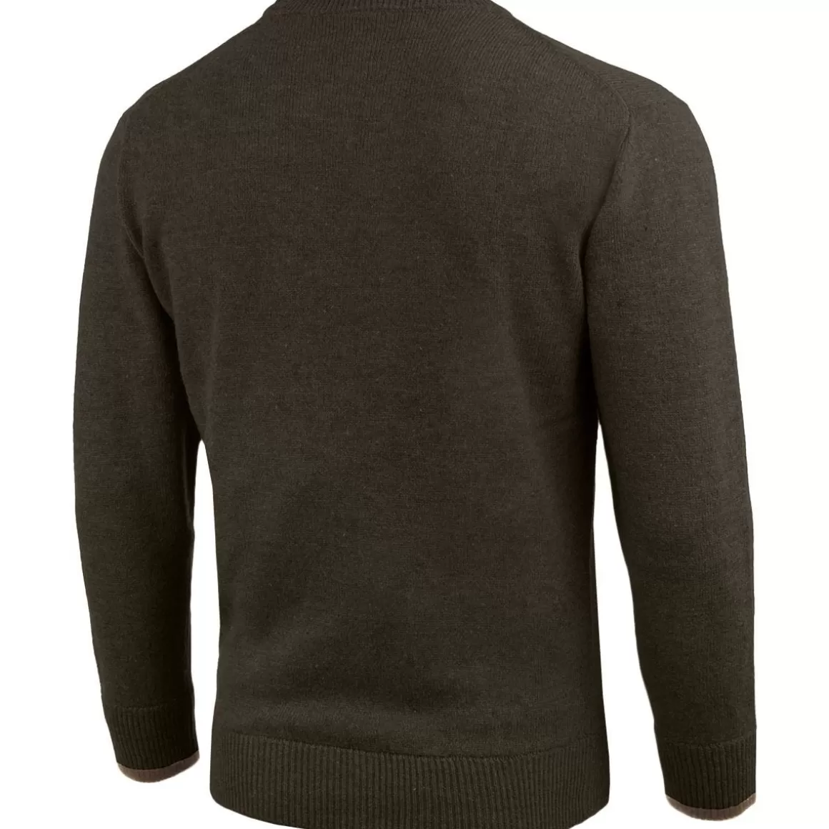 Jack Pyke Clothing> Ashcombe Crew Neck Pullover Dark Olive