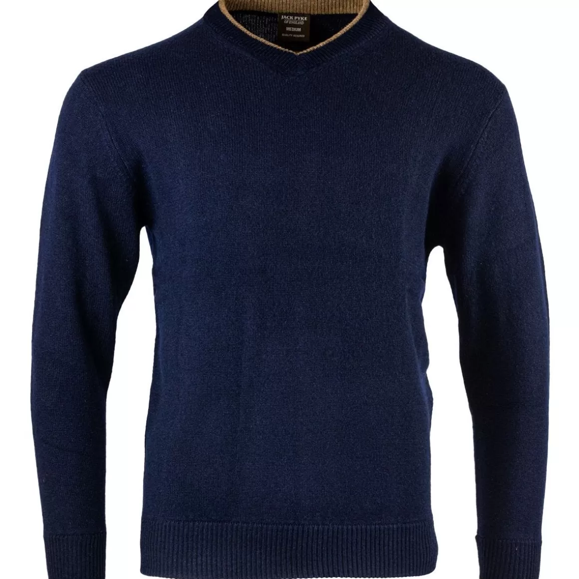 Jack Pyke Clothing> Ashcombe V-Neck Pullover Navy