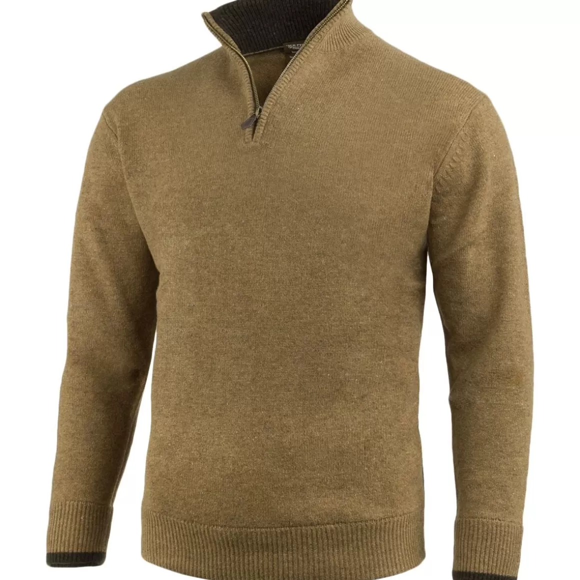 Jack Pyke Clothing> Ashcombe Zip Neck Pullover Barley