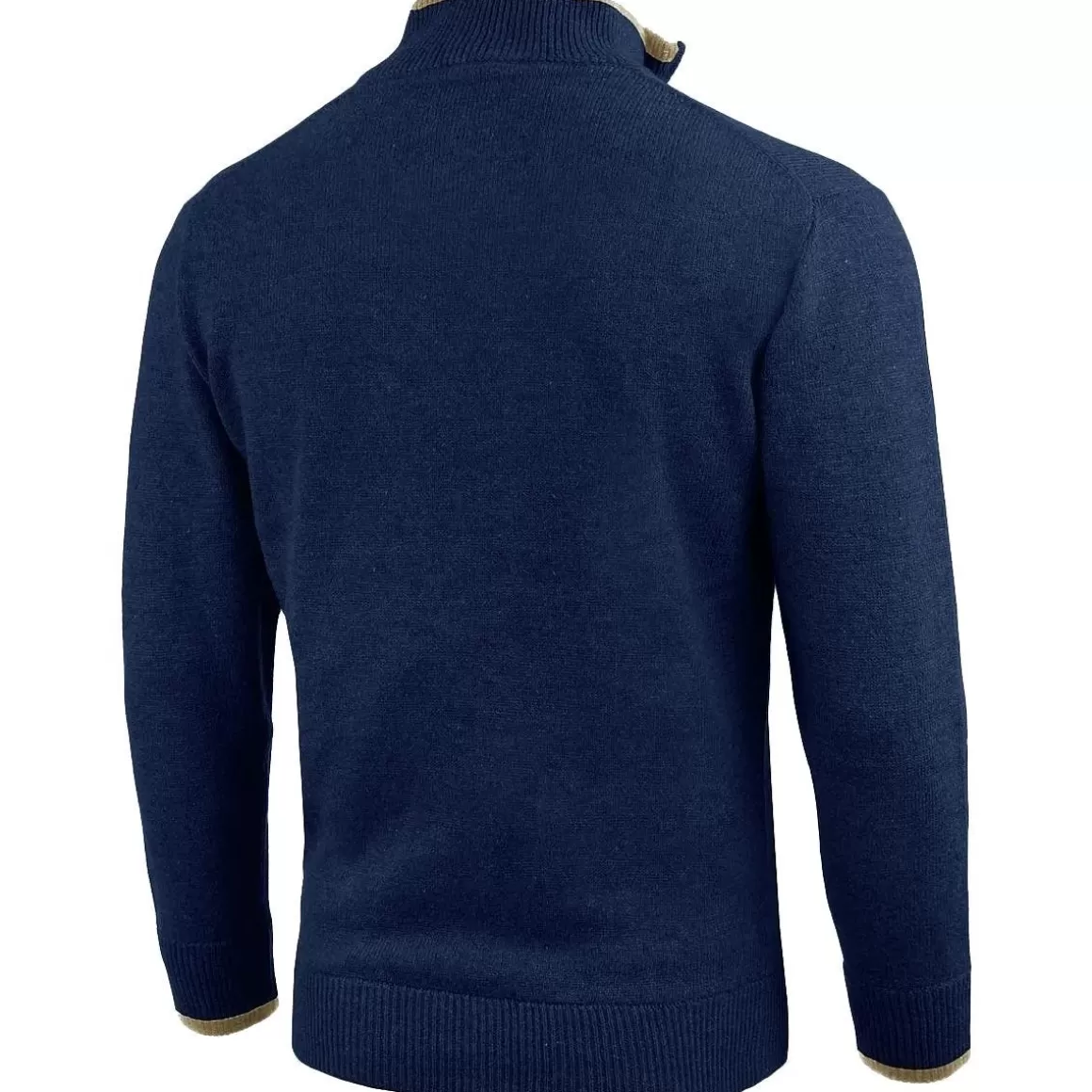 Jack Pyke Clothing> Ashcombe Zip Neck Pullover Navy