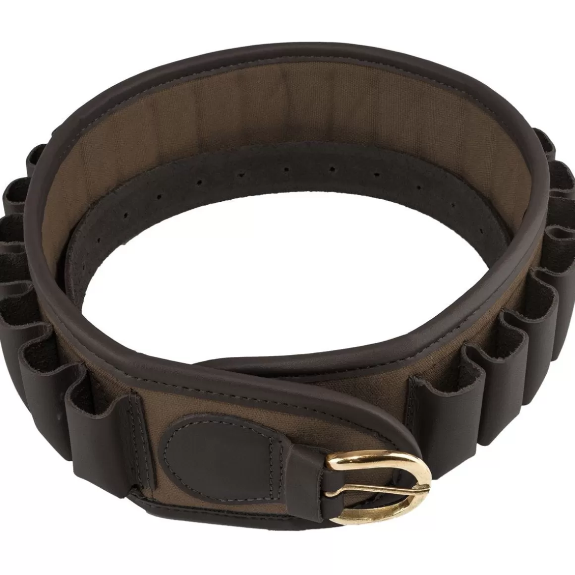 Jack Pyke Clothing> Canvas Cartridge Belt Brown