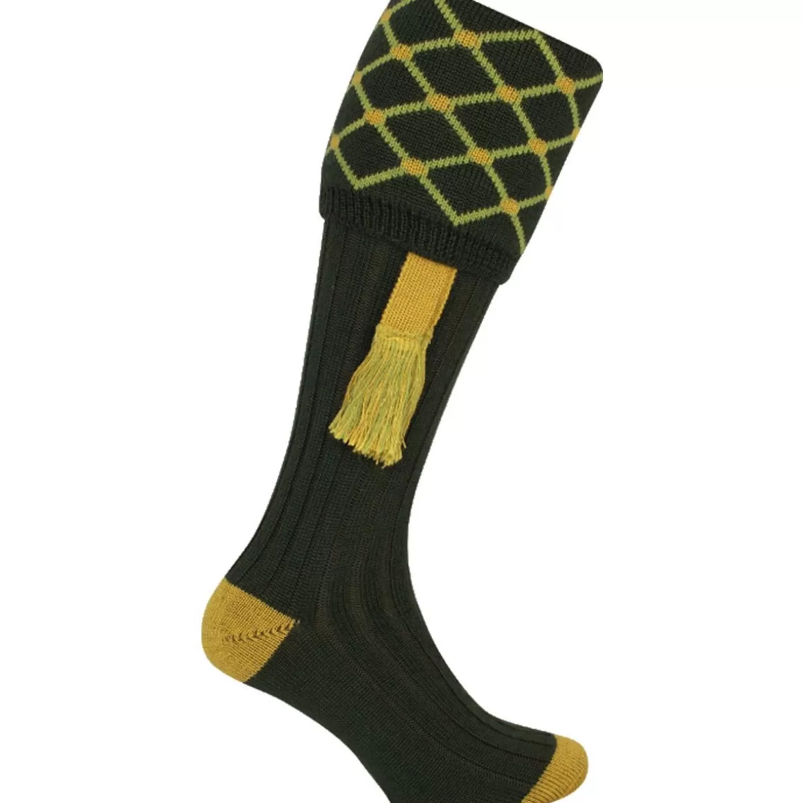 Xcel Socks>Jack Pyke Diamond Shooting Socks Green