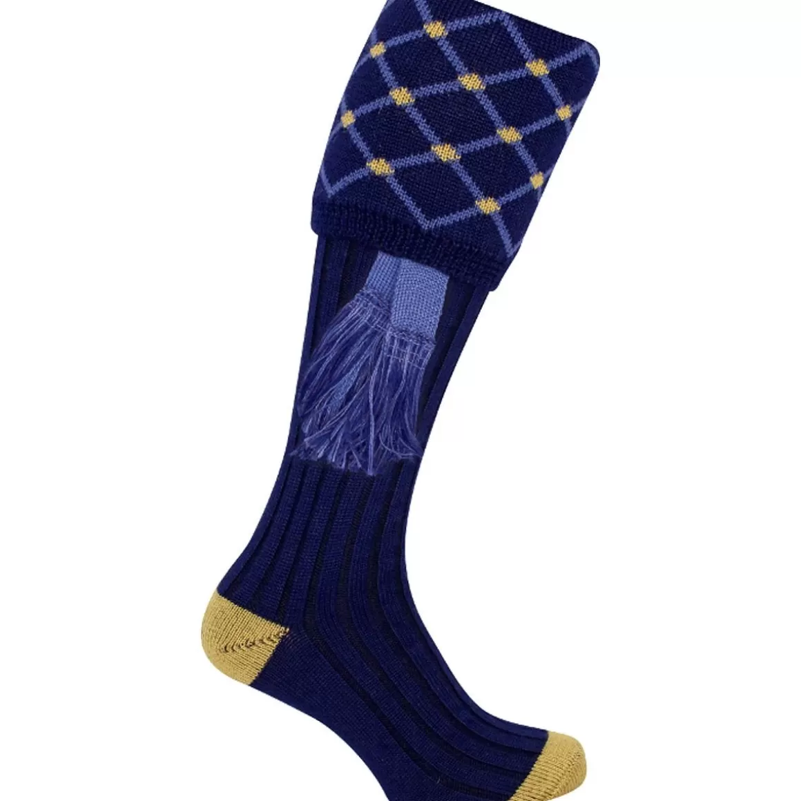 Civilian Socks>Jack Pyke Diamond Shooting Socks Navy