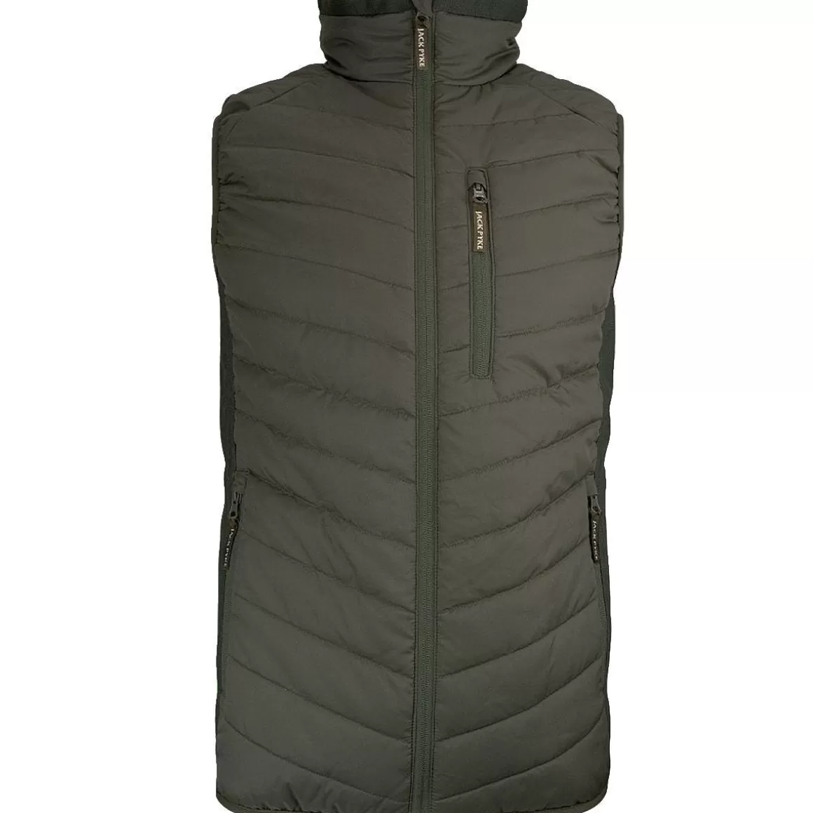 Mil-Tec Multipurpose Vests>Jack Pyke Hybrid Gilet Green