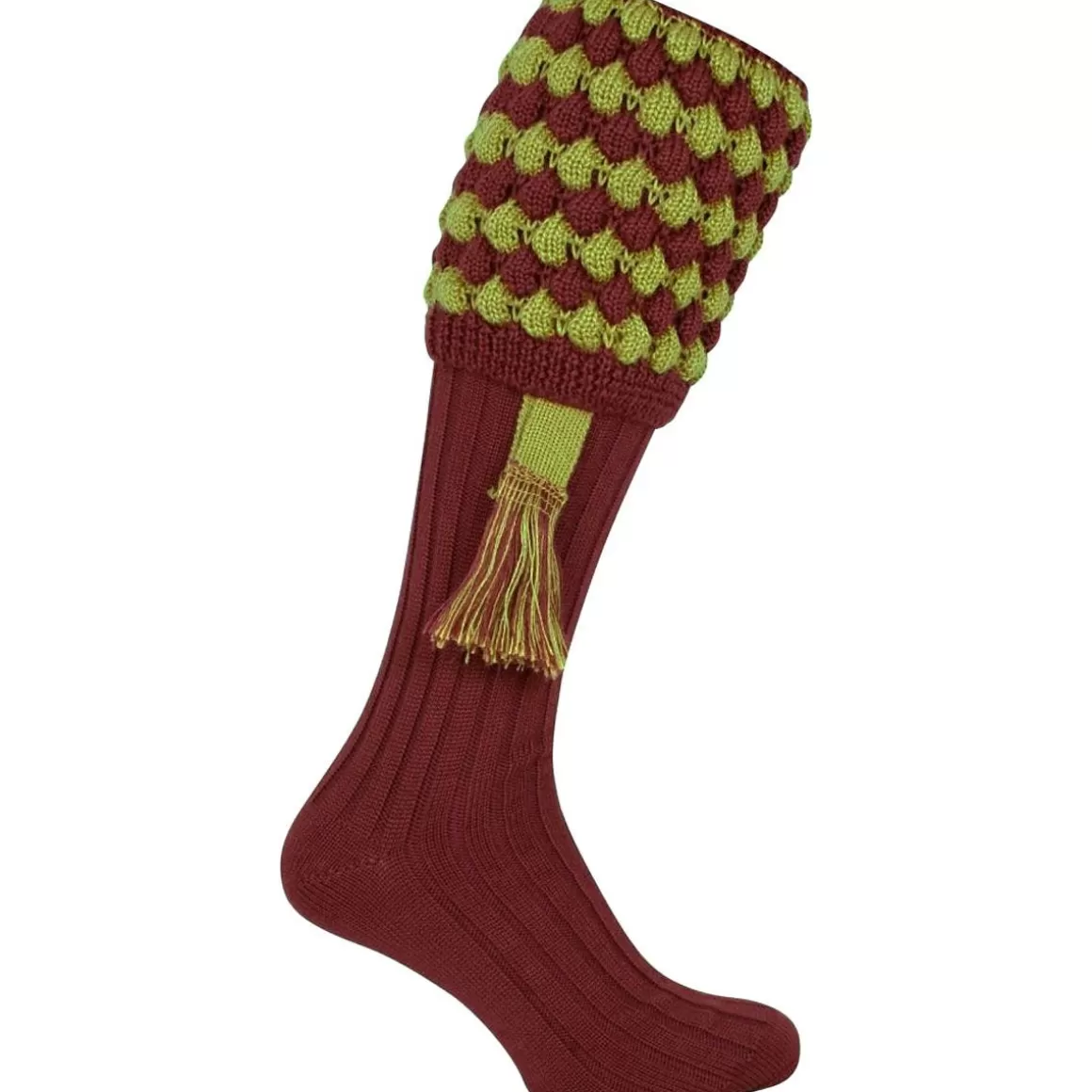 MFH Socks>Jack Pyke Pebble Shooting Socks Burgundy