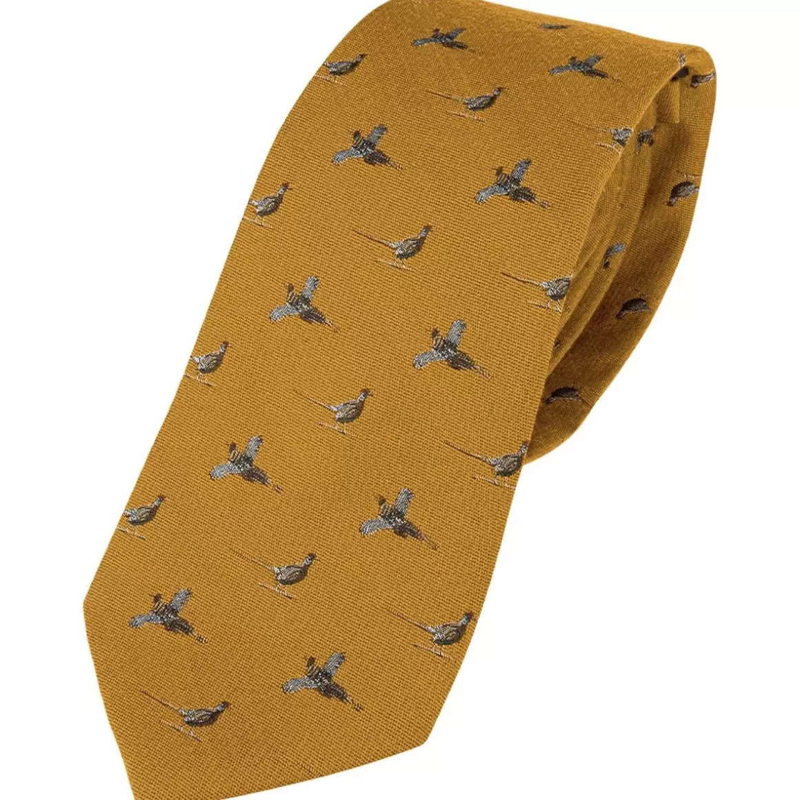 Jack Pyke Everything Else> Silk Tie Pheasant Mustard