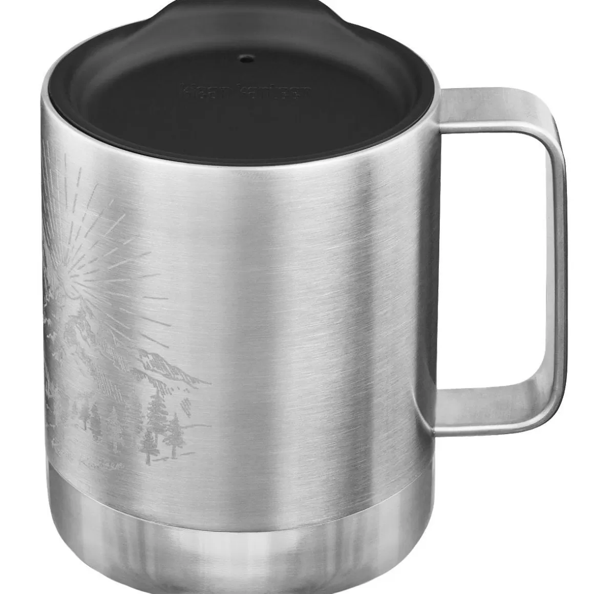 Klean Kanteen Water & Hydration> 355Ml Insulated Camp Mug W/Tumbler Lid Mountain-Brushed Stainless