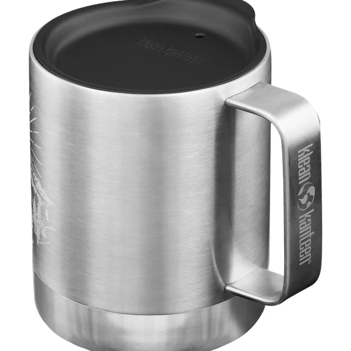 Klean Kanteen Water & Hydration> 355Ml Insulated Camp Mug W/Tumbler Lid Mountain-Brushed Stainless