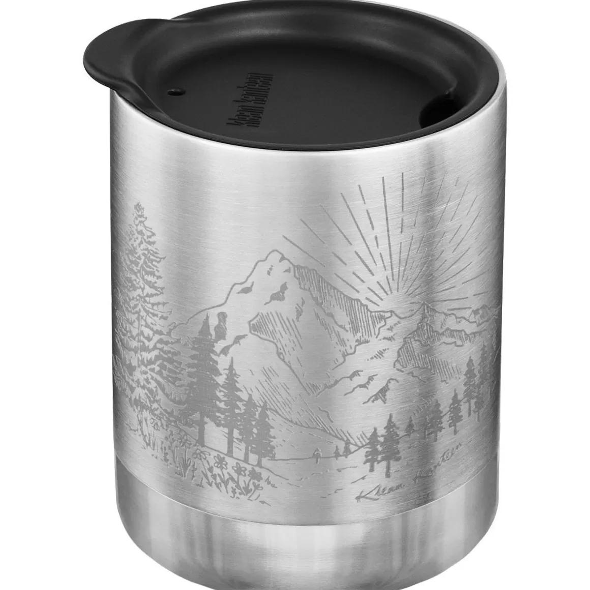 Klean Kanteen Water & Hydration> 355Ml Insulated Camp Mug W/Tumbler Lid Mountain-Brushed Stainless
