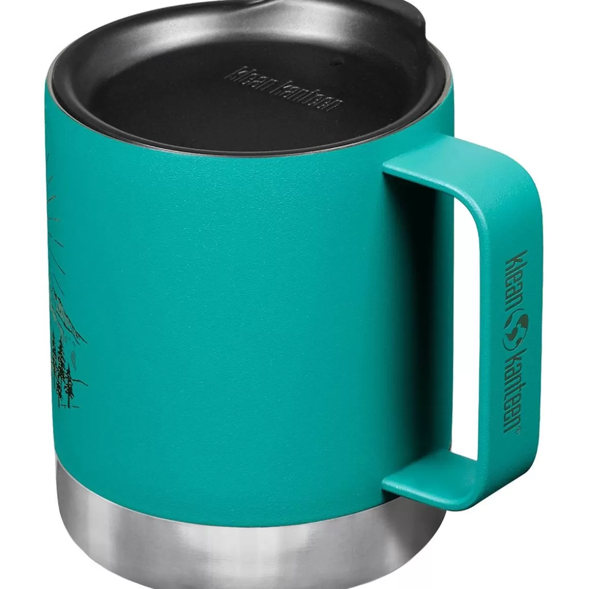 Klean Kanteen Water & Hydration> 355Ml Insulated Camp Mug W/Tumbler Lid Mountain-Porcelain