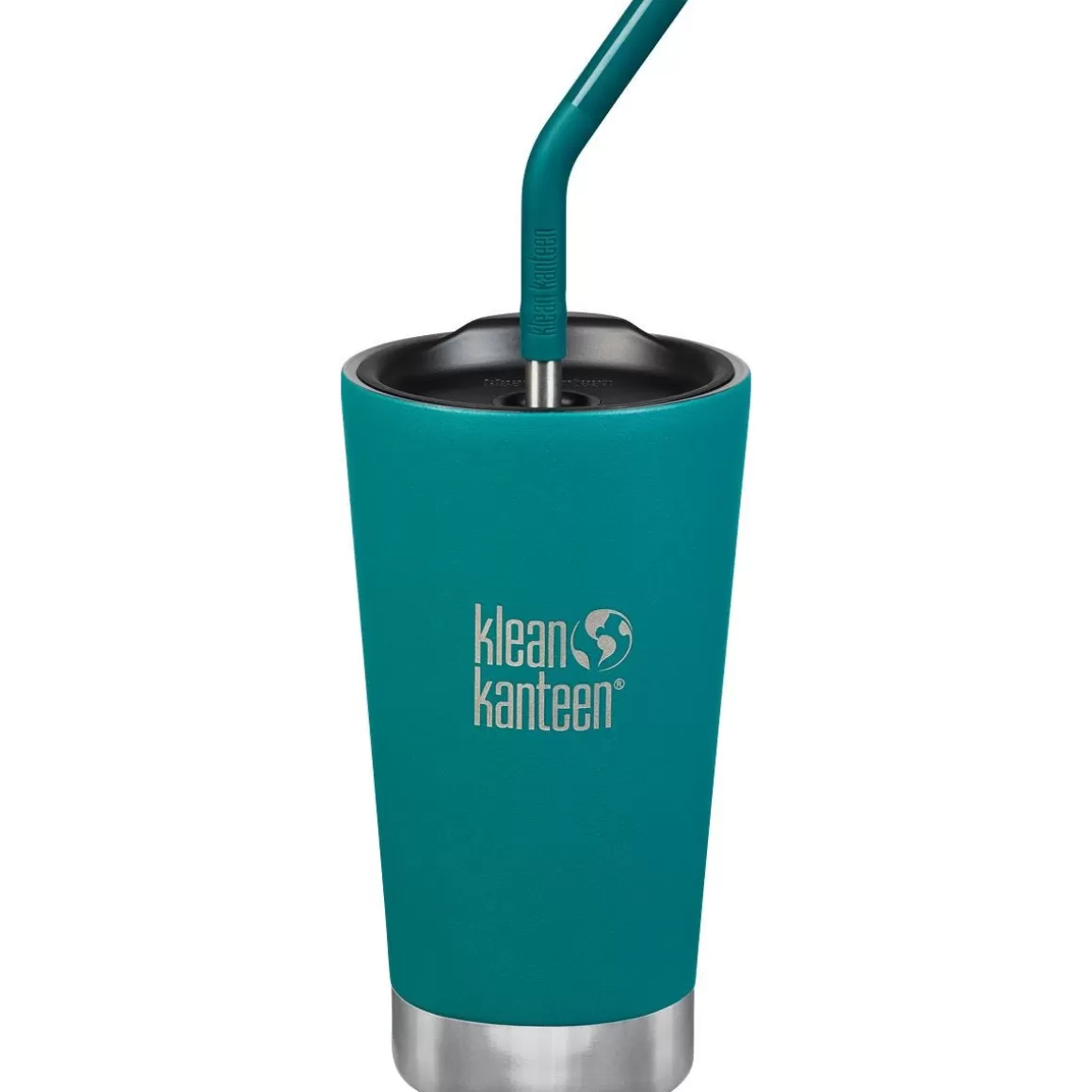 Klean Kanteen Water & Hydration> 473Ml Tumbler Vacuum Insulated Straw Lid Emerald Bay