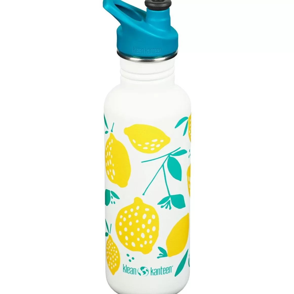 Klean Kanteen Water & Hydration> Classic 800Ml Bottle Sport Cap Lemon