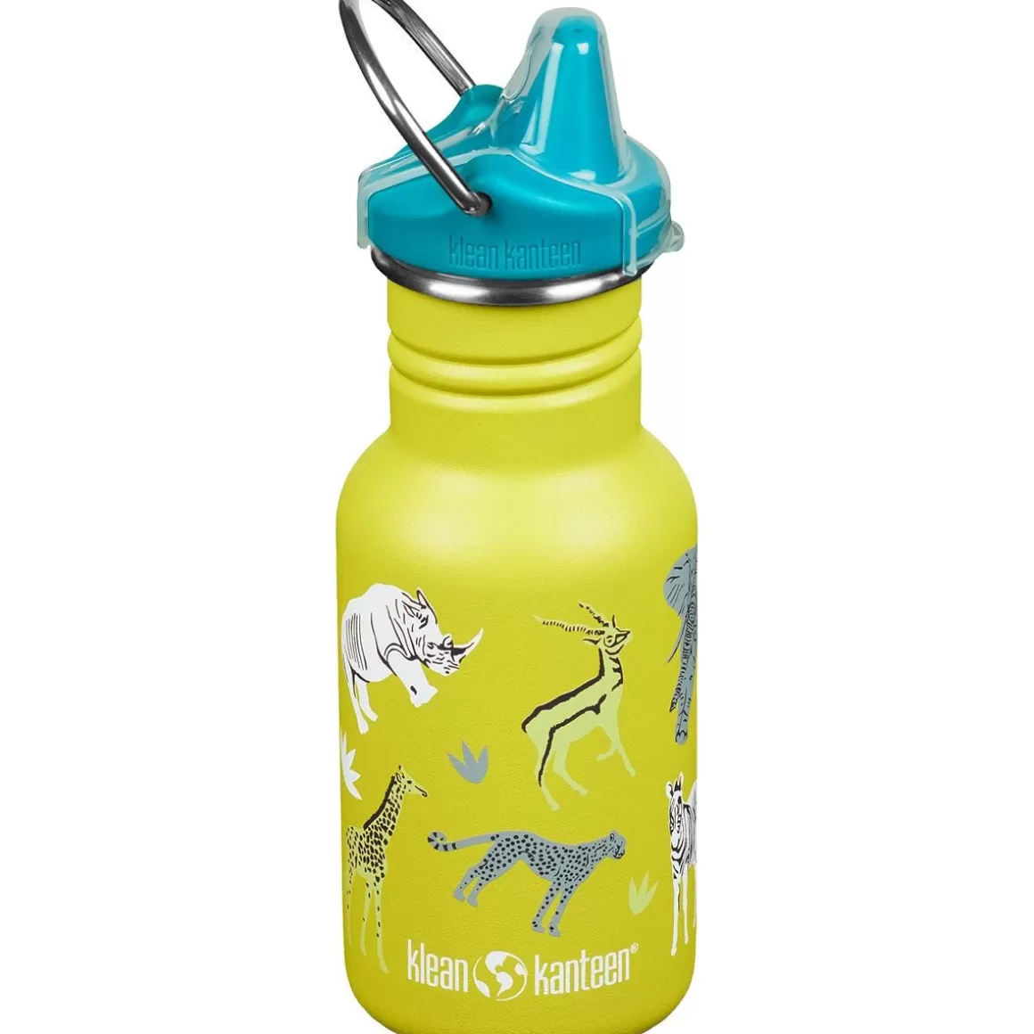 Klean Kanteen Water & Hydration> Kid Kanteen 355Ml Bottle Sippy Cap Safari