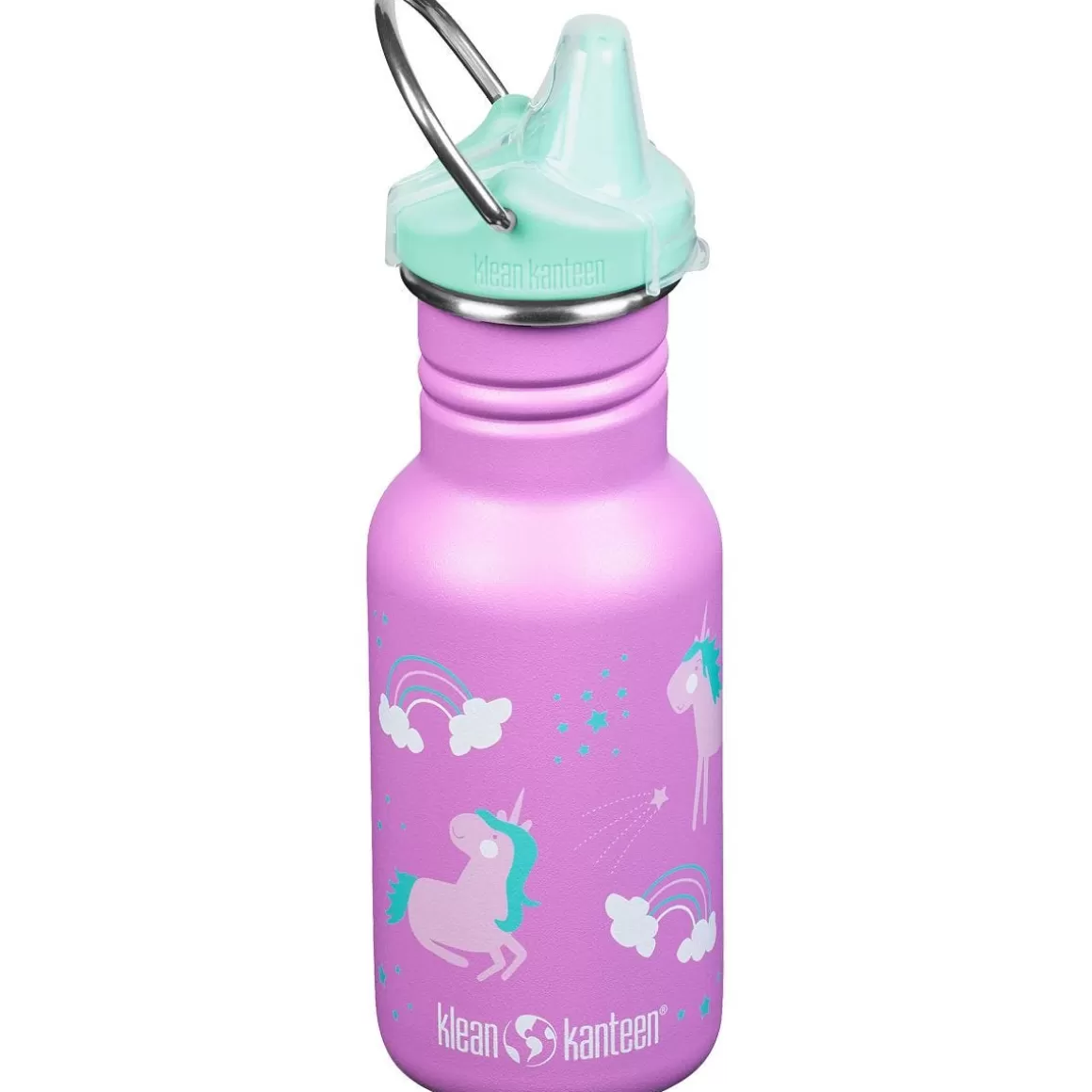Klean Kanteen Water & Hydration> Kid Kanteen 355Ml Bottle Sippy Cap Unicorns