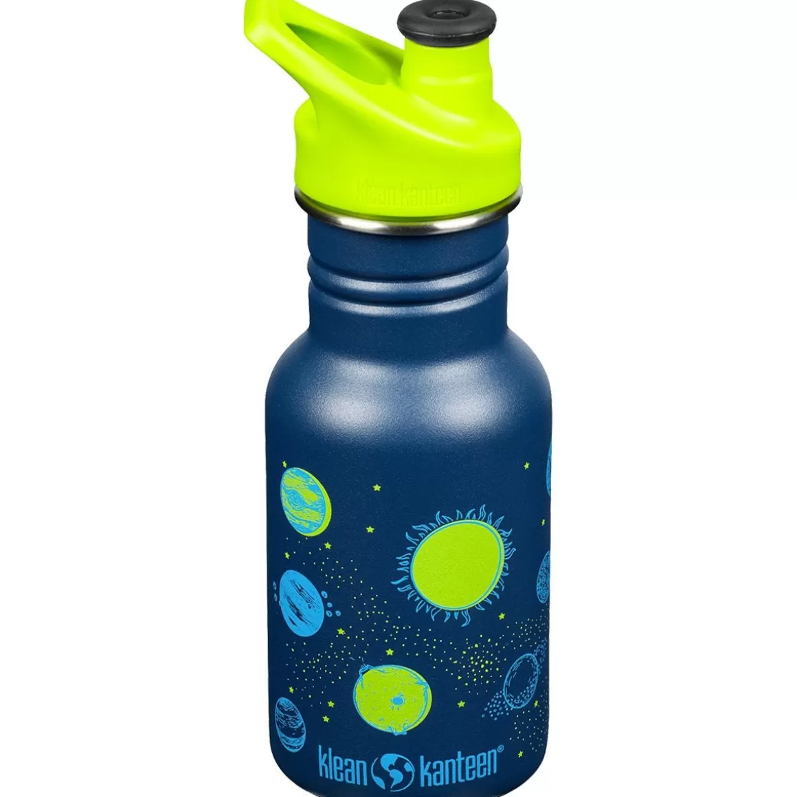 Klean Kanteen Water & Hydration> Kid Kanteen 355Ml Classic Narrow Bottle Sport Cap Planets