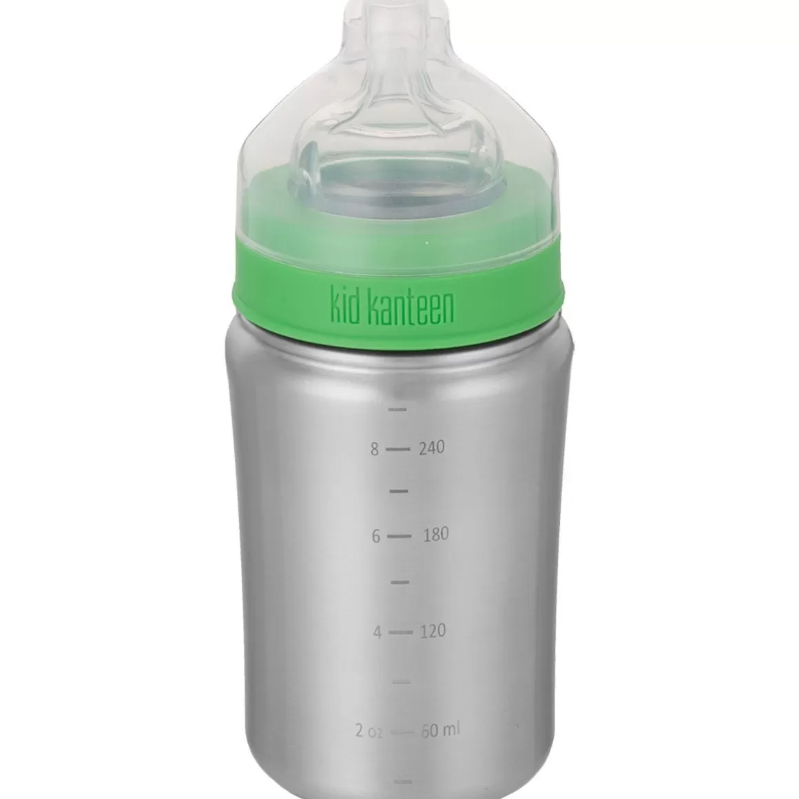 Klean Kanteen Water & Hydration> Kid Kanteen Baby Bottle 266Ml Brushed Stainless