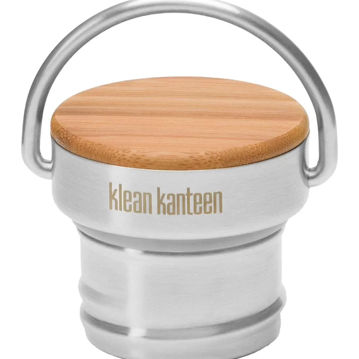 Klean Kanteen Water & Hydration> Stainless Unibody Bamboo Cap Brushed Stainless