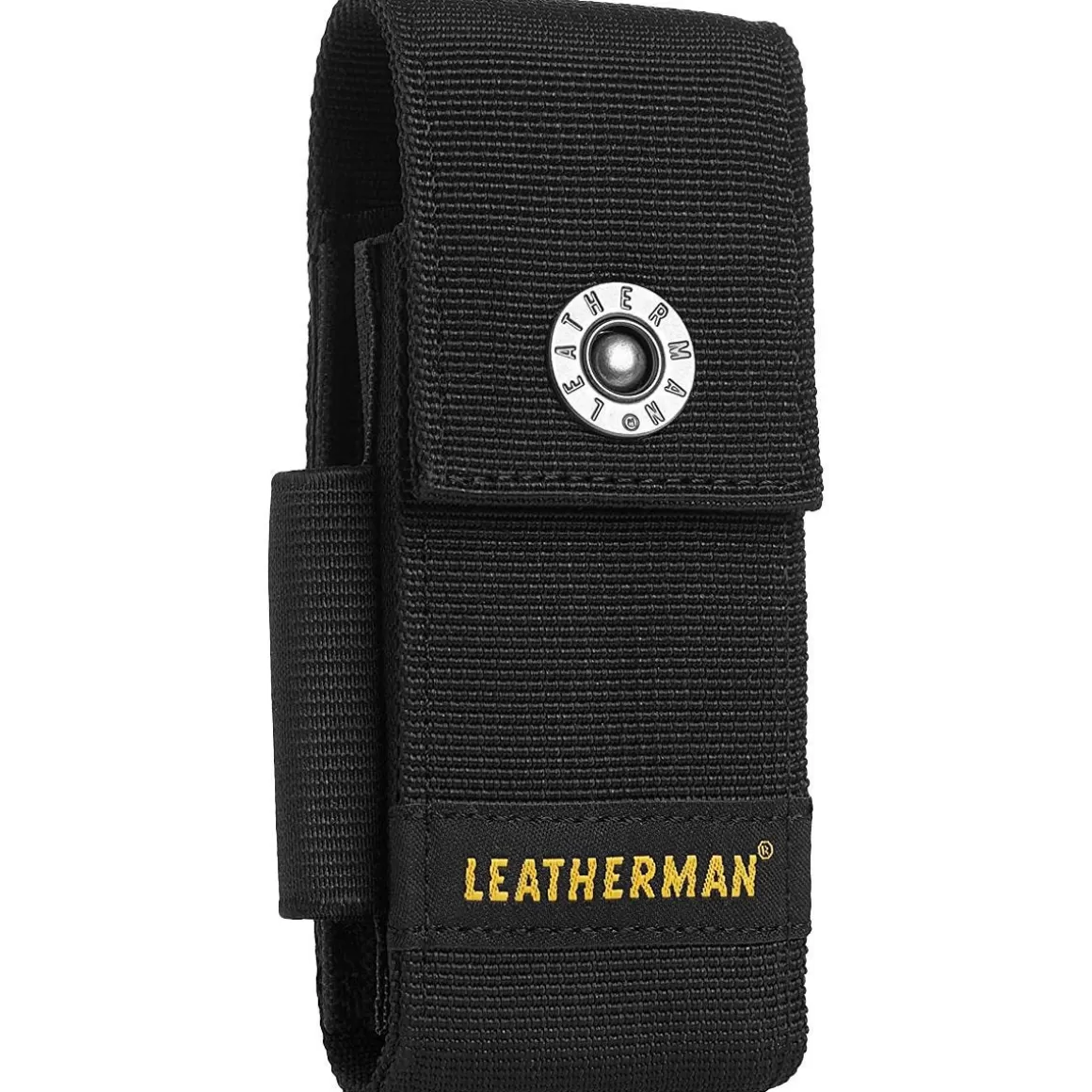 Leatherman Radio Pouches> Nylon Sheath With 4 Pockets Large Black