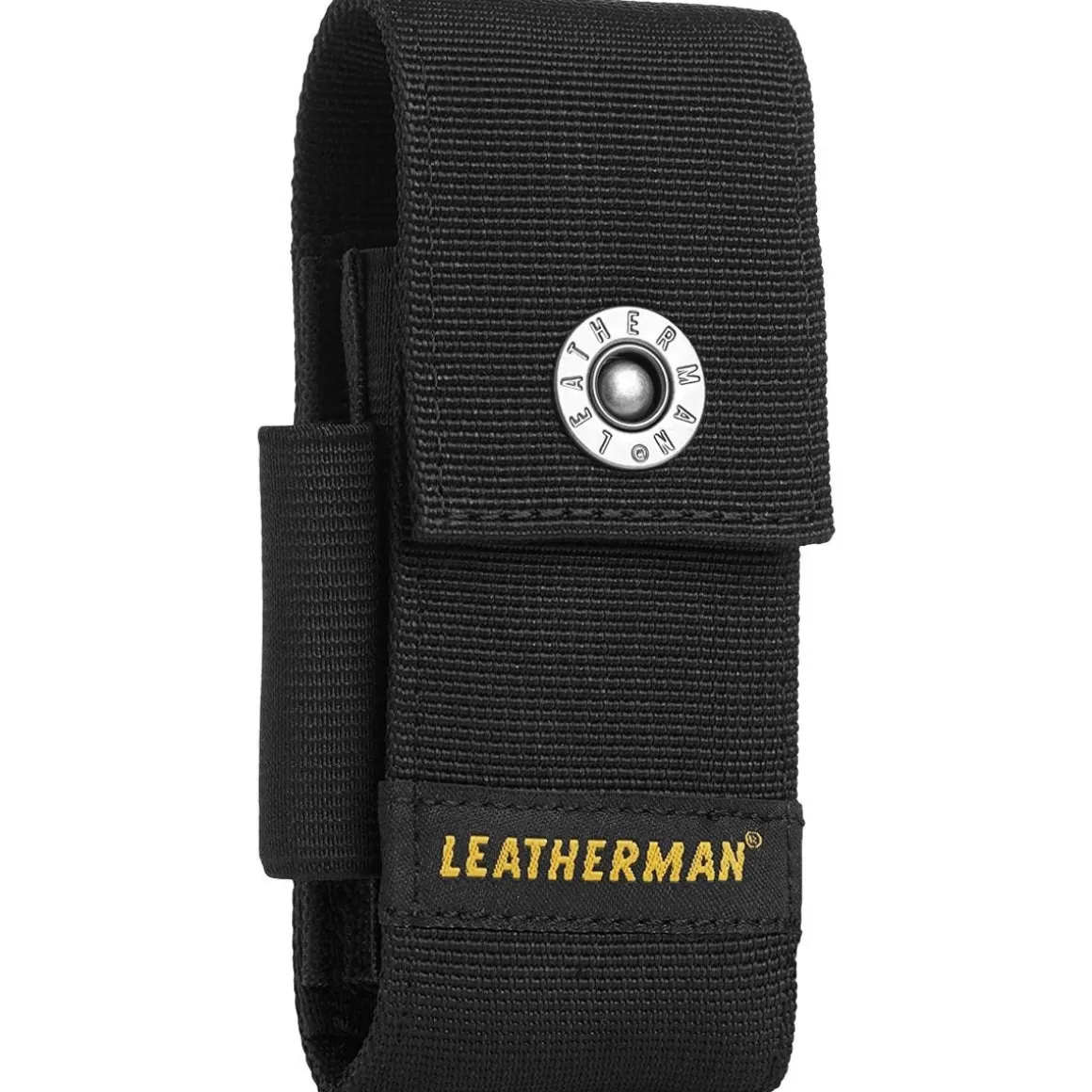 Leatherman Radio Pouches> Nylon Sheath With 4 Pockets Medium Black