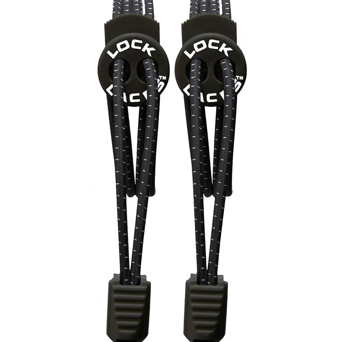 Maxpedition Accessories>Lock Laces Elastic No Tie Shoelaces Black