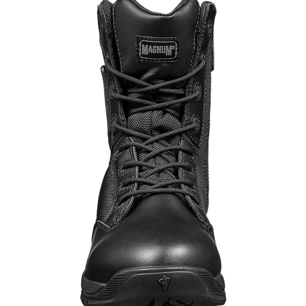 Highlander Boots>Magnum Strike Force 8.0 Side Zip Waterproof Boots Black