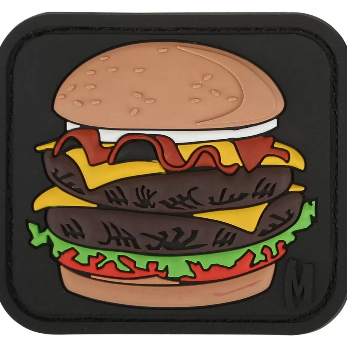 Maxpedition Badges & Patches> Burger (Full Colour) Morale Patch