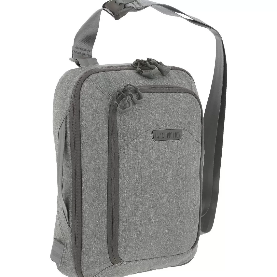 Maxpedition Shoulder Bags> Entity 10 Tech Sling Bag Large Ash