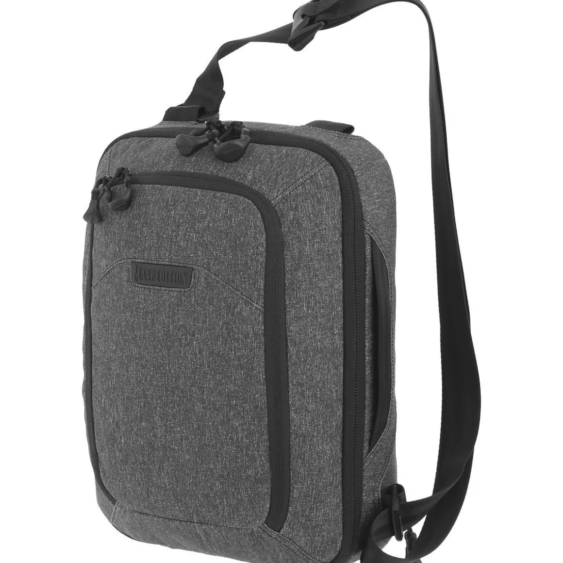 Maxpedition Shoulder Bags> Entity 10 Tech Sling Bag Large Charcoal