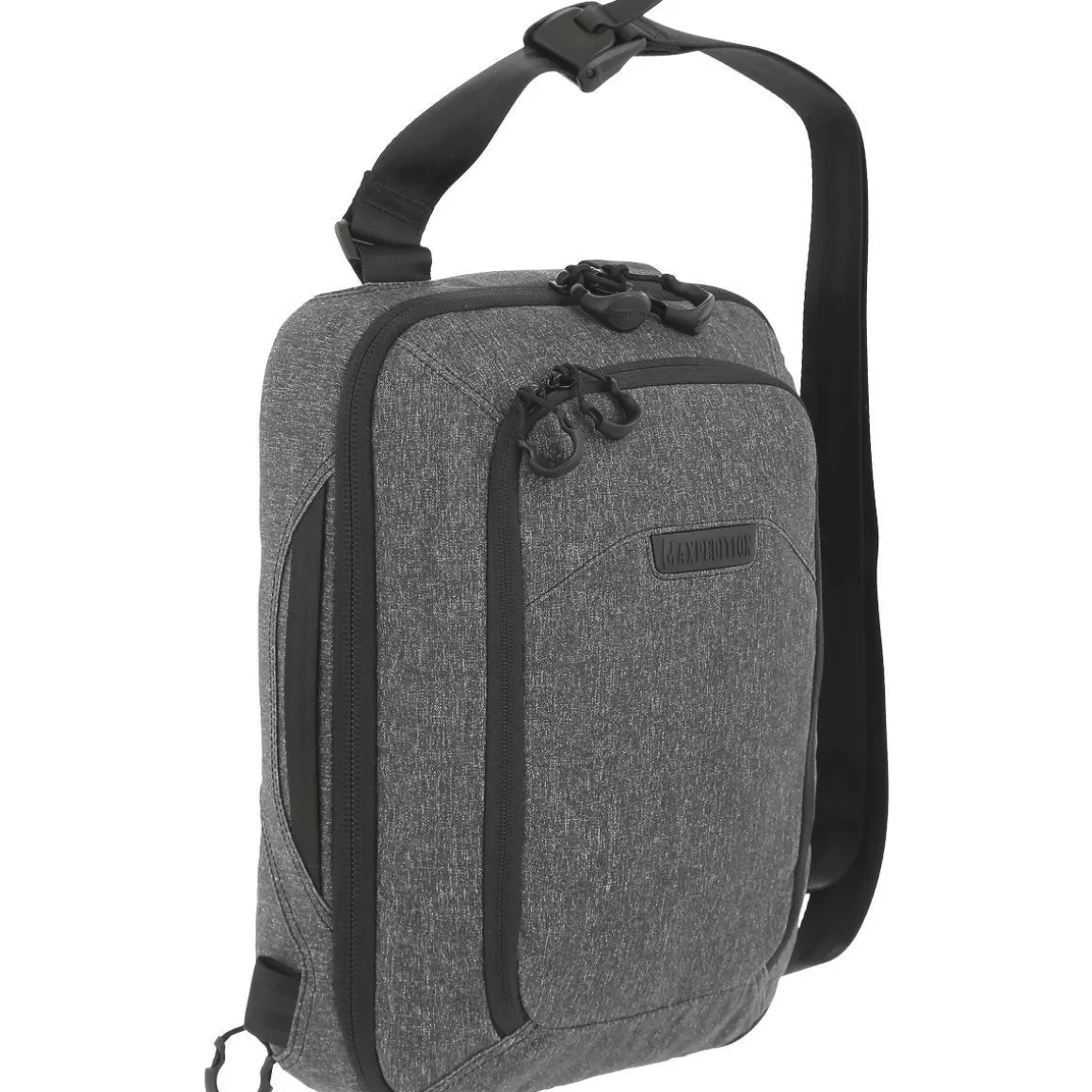 Maxpedition Shoulder Bags> Entity 10 Tech Sling Bag Large Charcoal