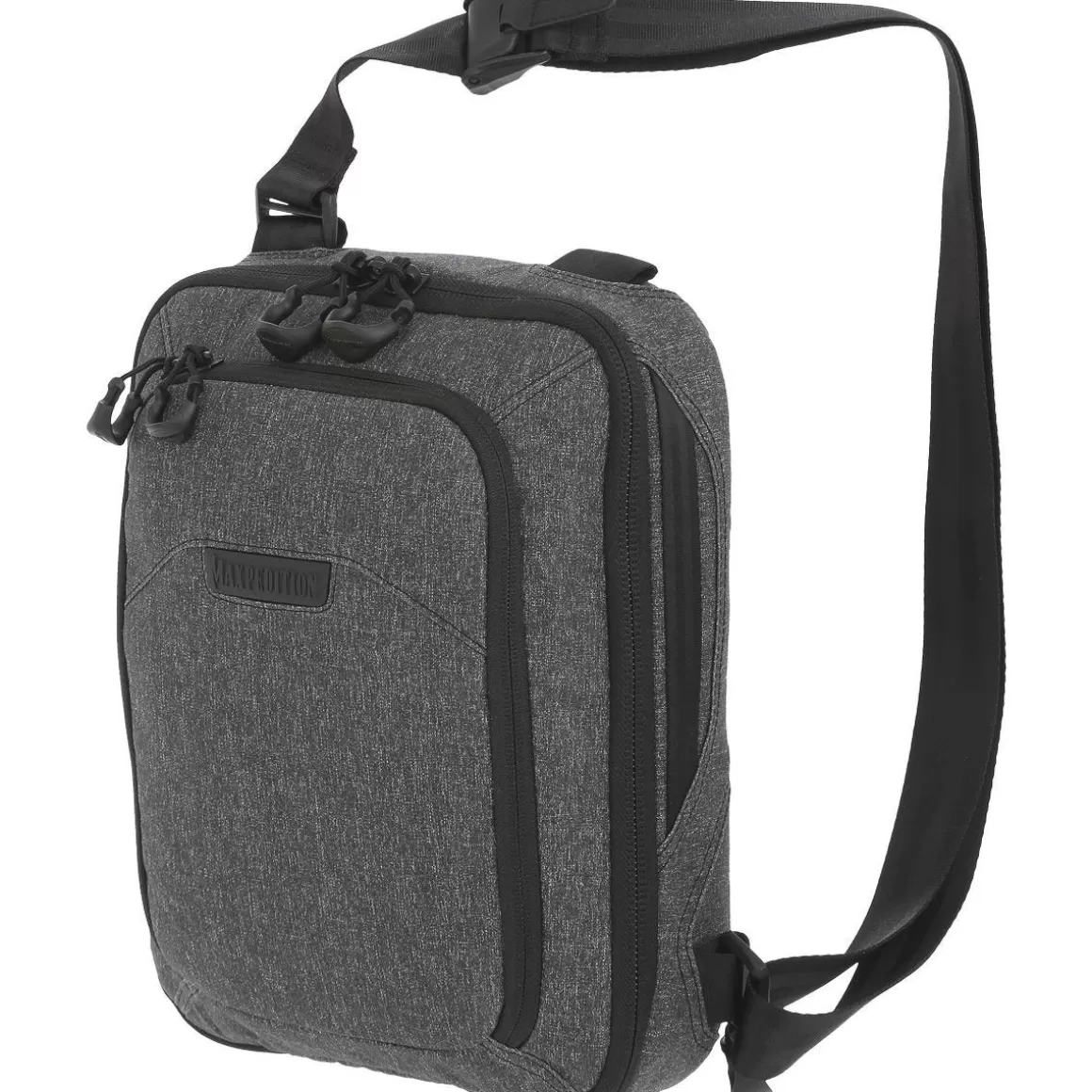 Maxpedition Shoulder Bags> Entity 7 Tech Sling Bag Small Charcoal