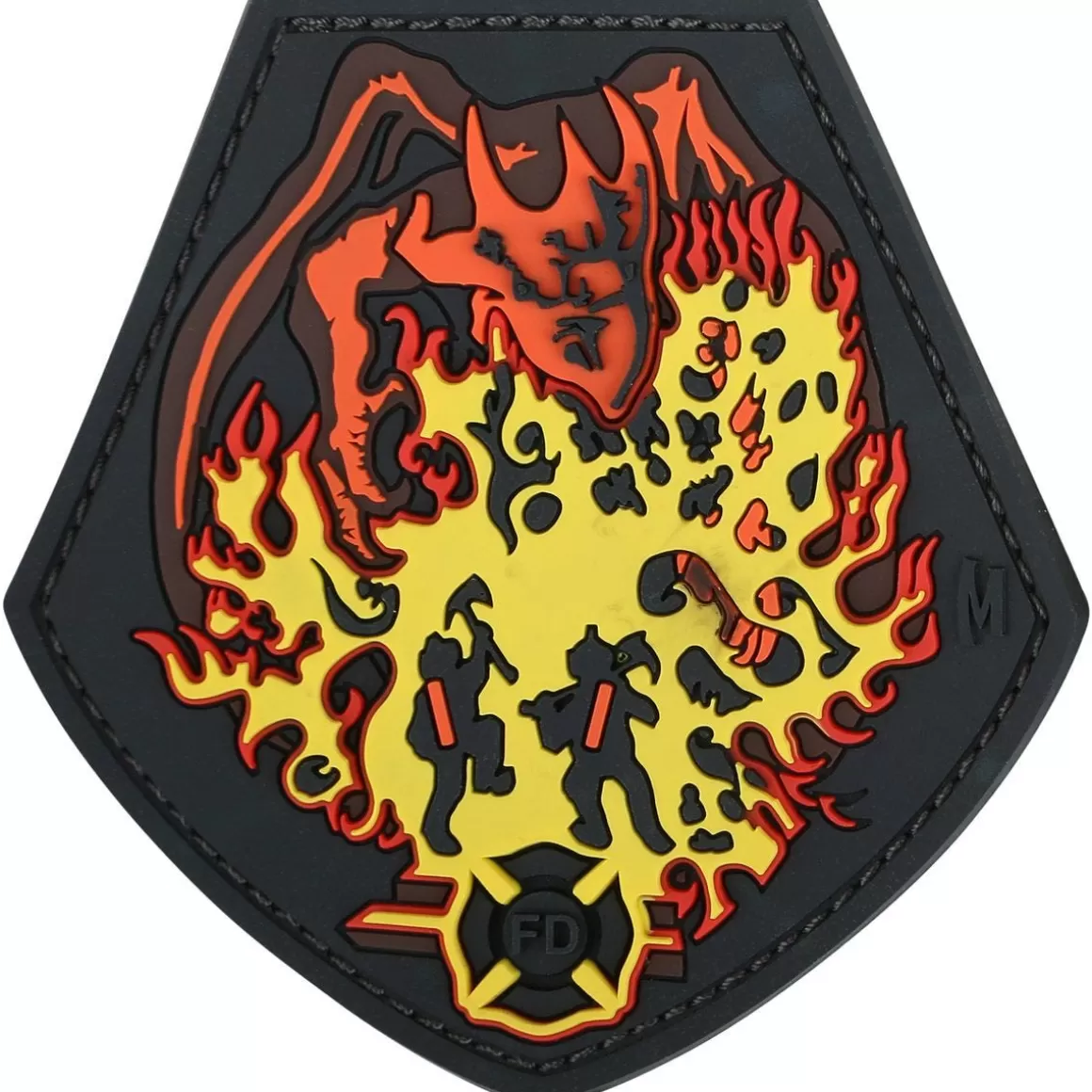 Maxpedition Badges & Patches> Fire Dragon (Full Colour) Morale Patch