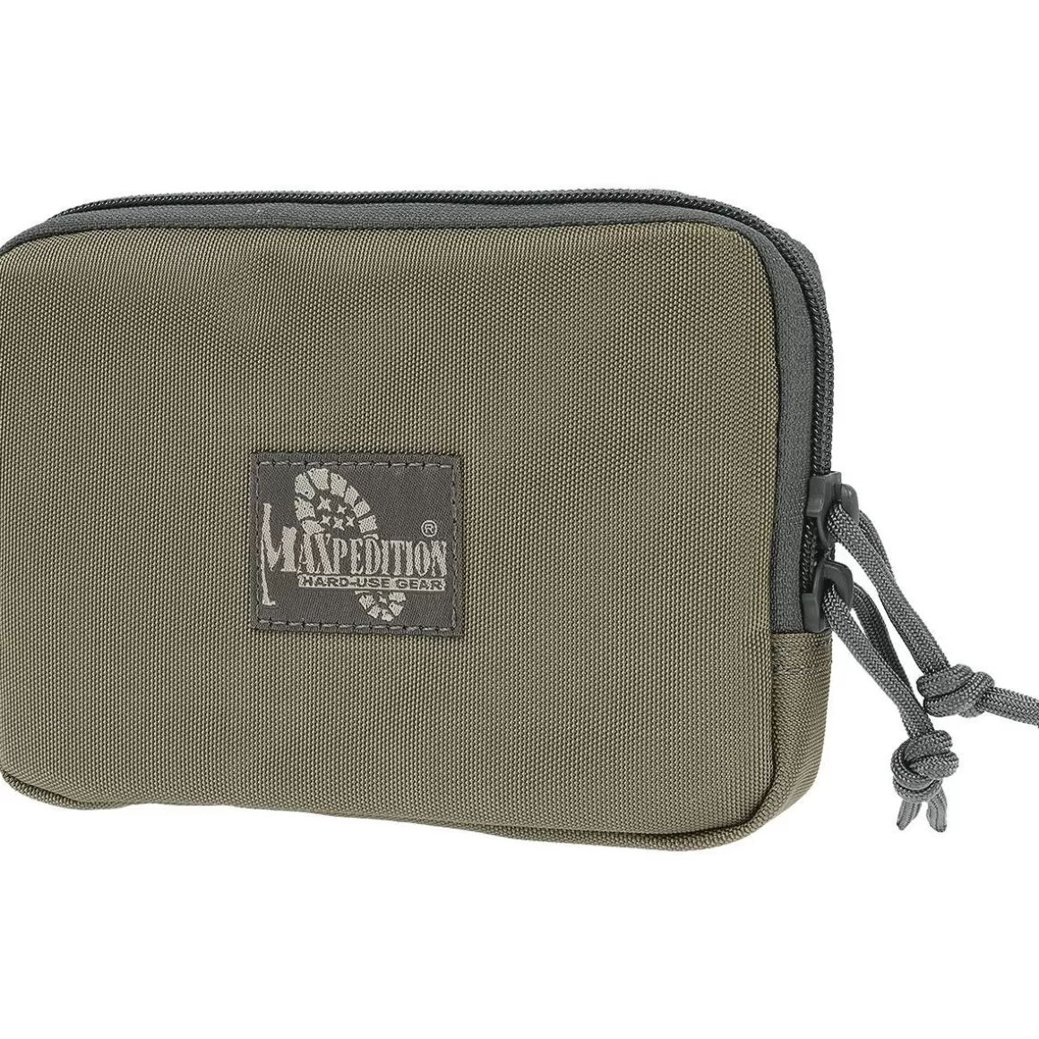 Maxpedition Accessories> Hook & Loop 5" X 7" Zipper Pocket Khaki Foliage