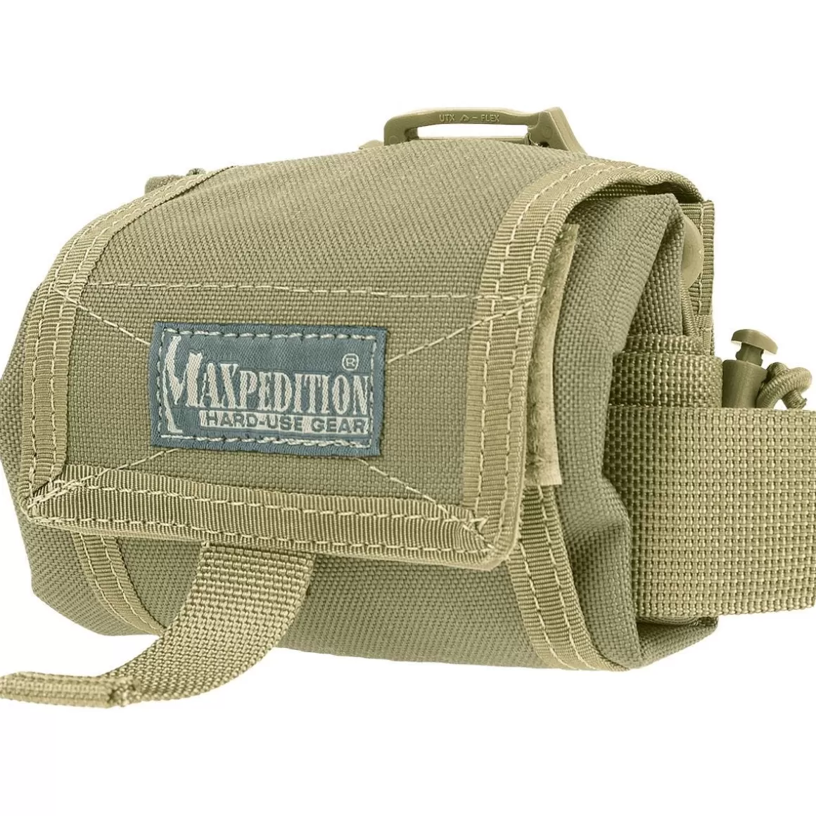 Maxpedition Other Pouches> Mega Rollypoly Folding Dump Pouch Khaki