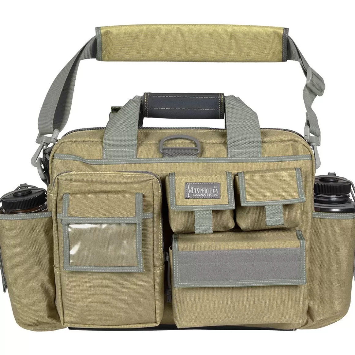 Maxpedition Shoulder Bags> Operator Tactical Attache Khaki-Foliage