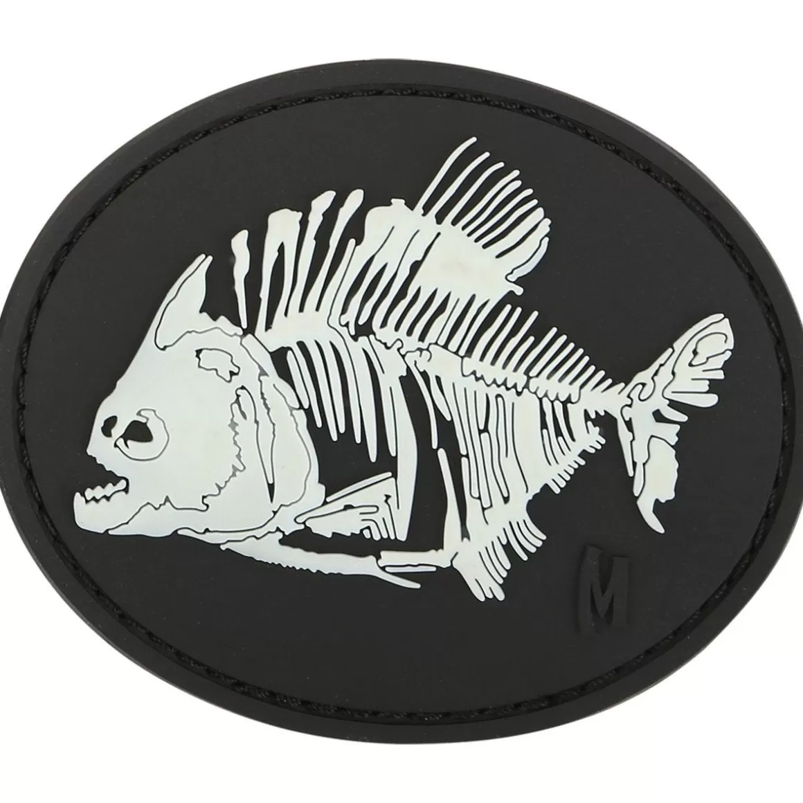 Maxpedition Badges & Patches> Piranha Bones (Glow) Morale Patch