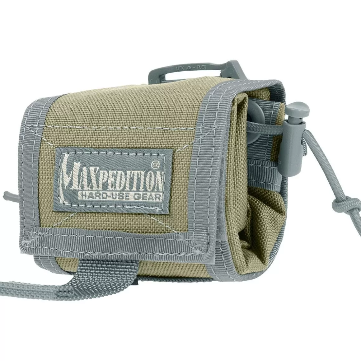 Maxpedition Utility Pouches> Rollypoly Folding Dump Pouch Khaki Foliage