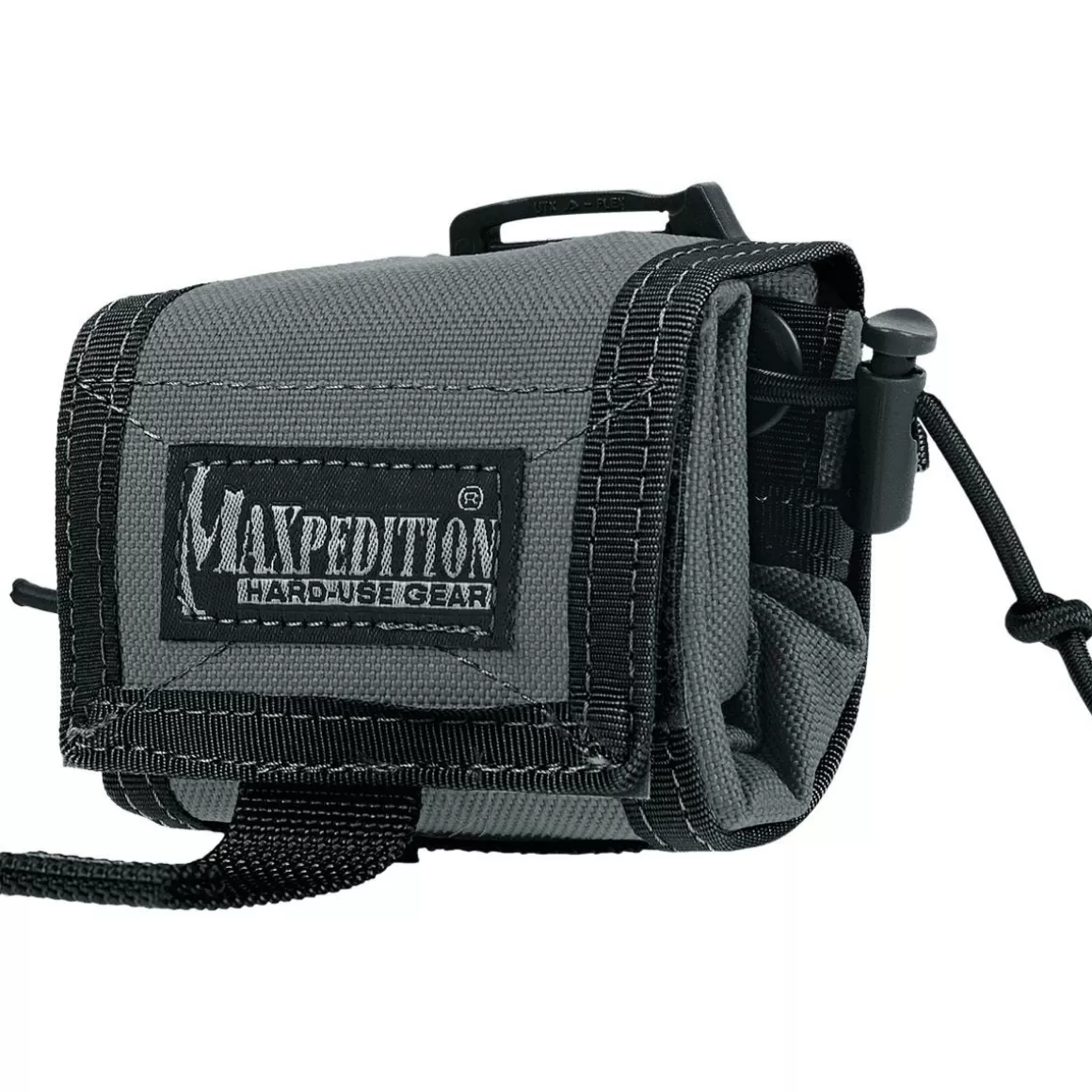 Maxpedition Utility Pouches> Rollypoly Folding Dump Pouch Wolf Gray