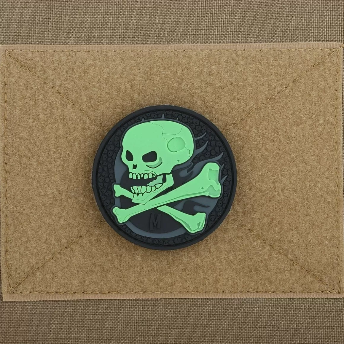 Maxpedition Badges & Patches> Skull (Glow) Morale Patch