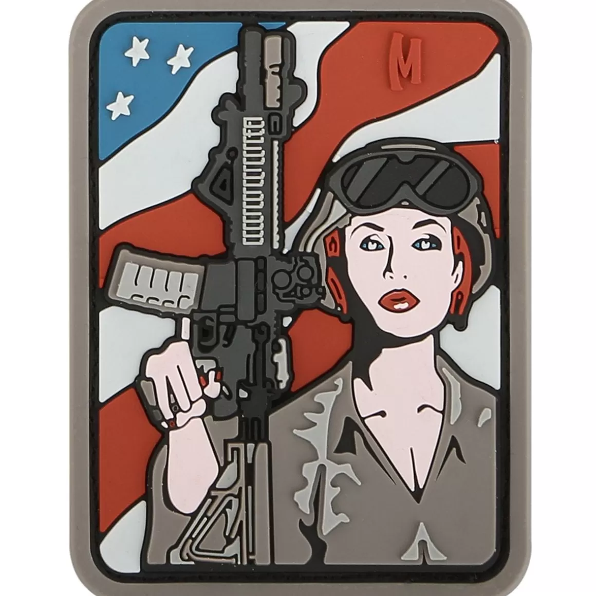 Maxpedition Badges & Patches> Soldier Girl (Arid) Morale Patch