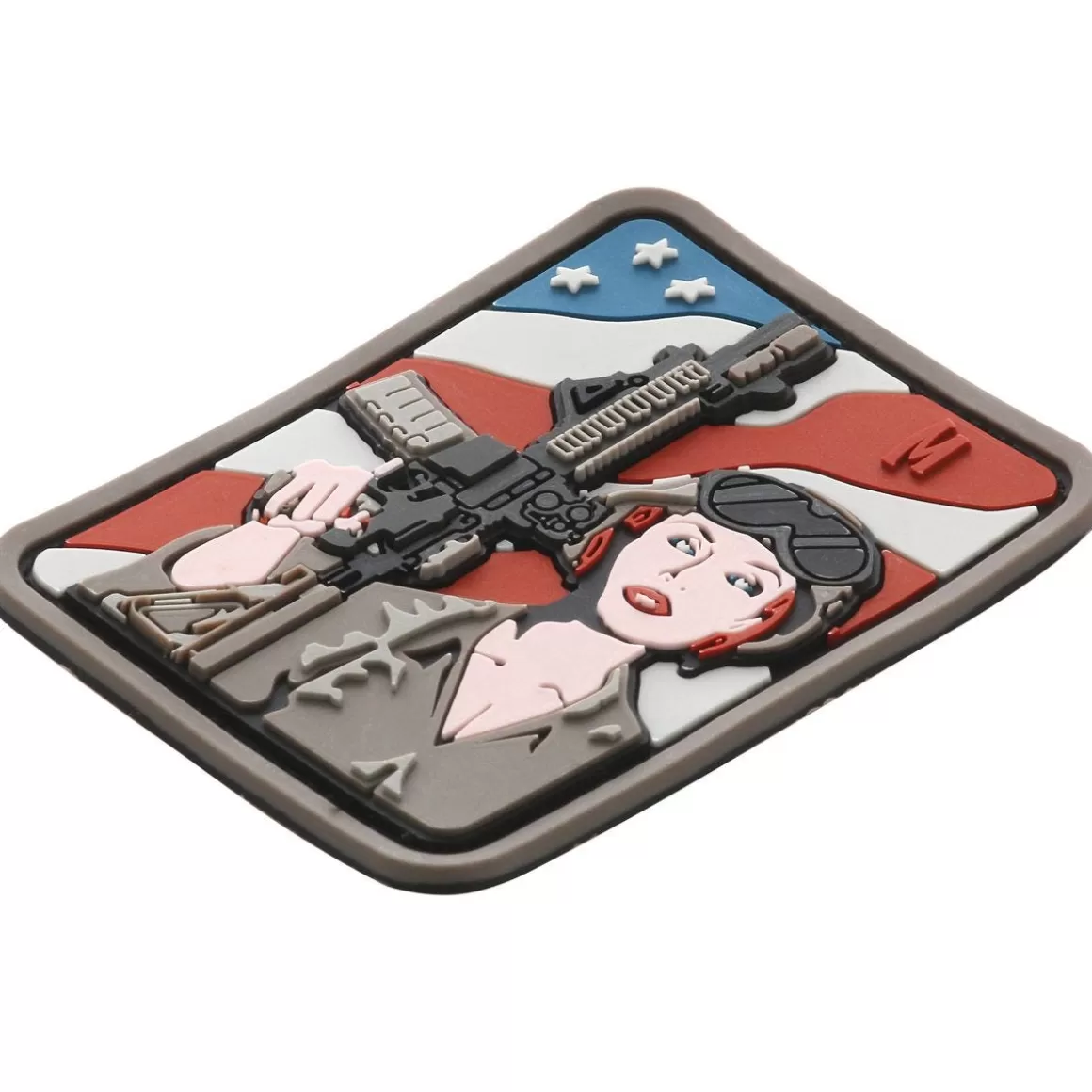 Maxpedition Badges & Patches> Soldier Girl (Arid) Morale Patch