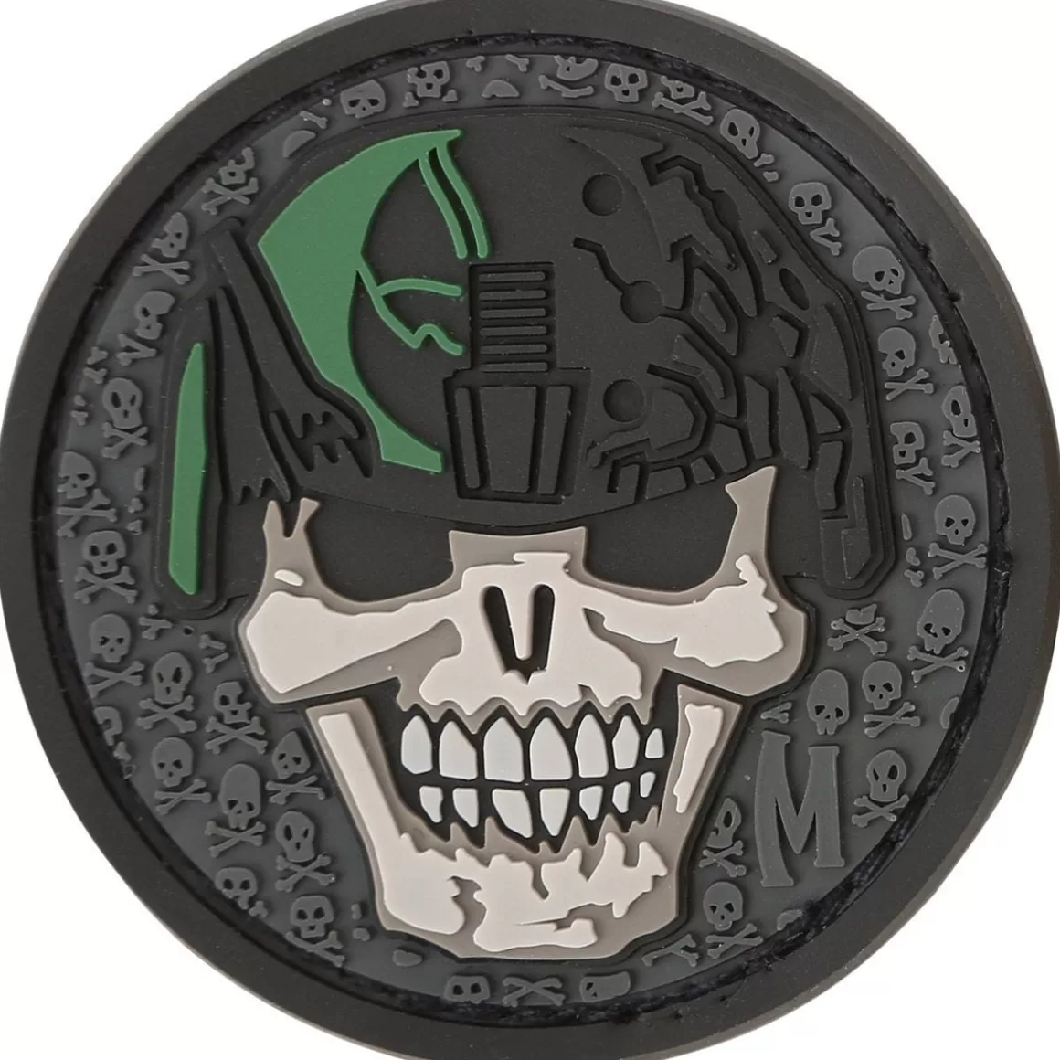 Maxpedition Badges & Patches> Soldier Skull (Swat) Morale Patch