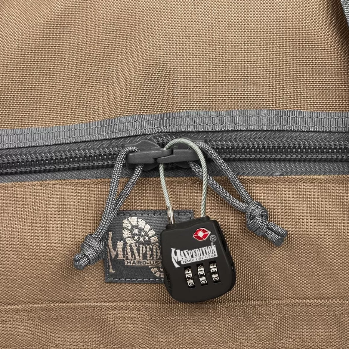 Maxpedition Accessories> Tactical Luggage Lock Black